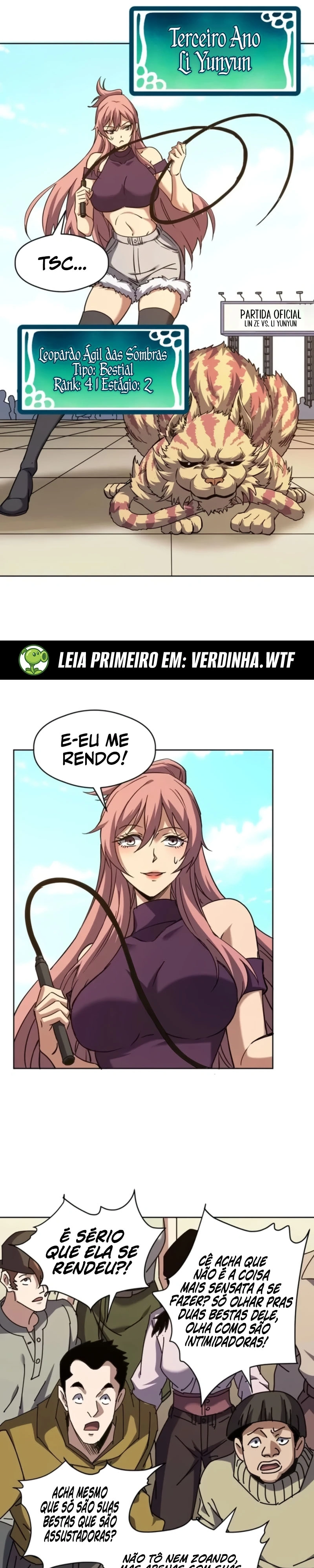 Domador de Bestas - Vejo Todas as Evoluções Capitulo 63 Pagina 18