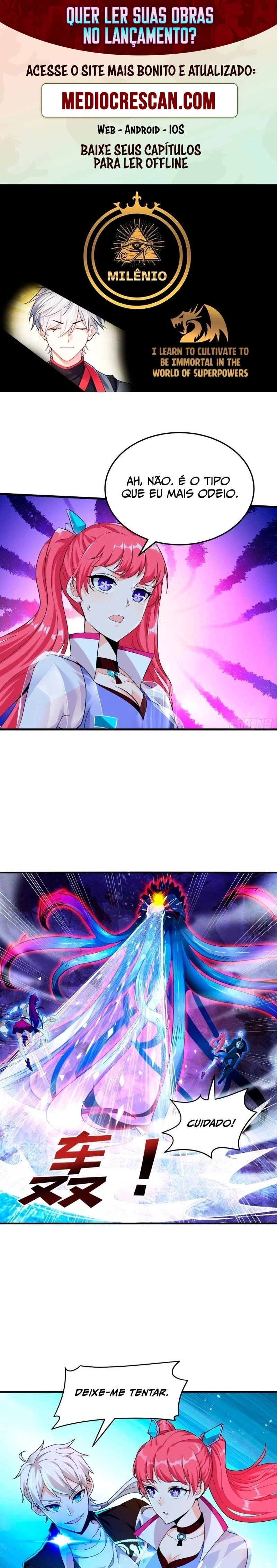 Aprendi a Cultivar Para Ser Imortal no Mundo dos Superpoderes Capitulo 17 Pagina 1