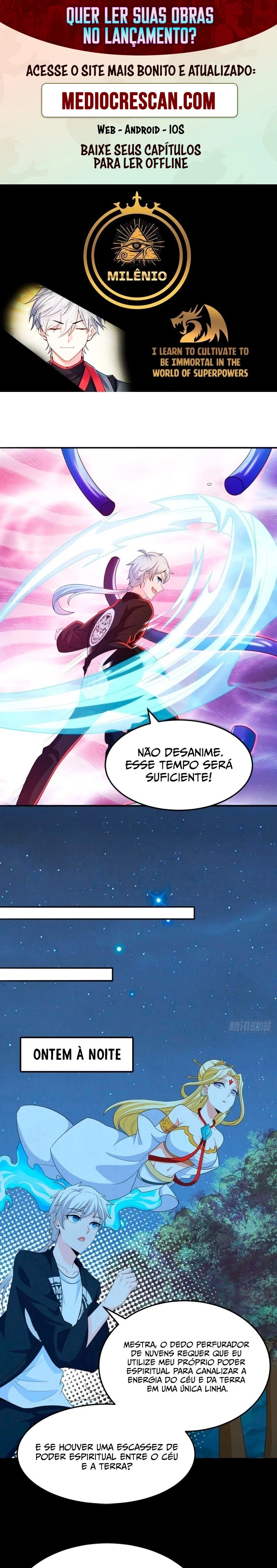 Aprendi a Cultivar Para Ser Imortal no Mundo dos Superpoderes Capitulo 18 Pagina 1