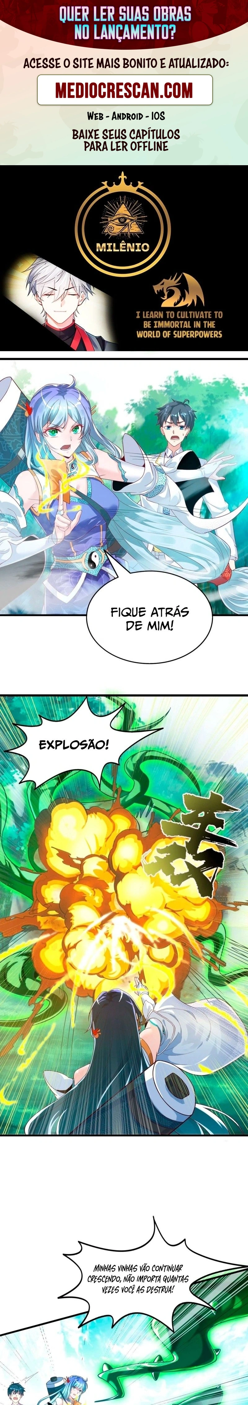 Aprendi a Cultivar Para Ser Imortal no Mundo dos Superpoderes Capitulo 3 Pagina 1