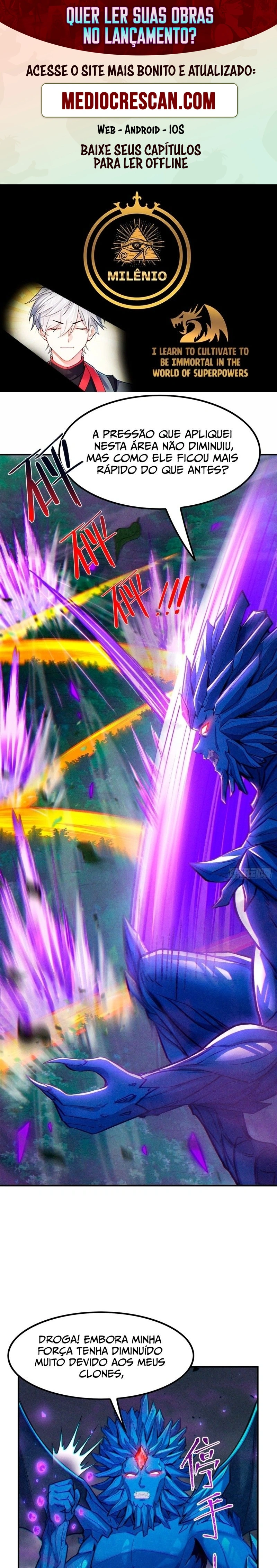 Aprendi a Cultivar Para Ser Imortal no Mundo dos Superpoderes Capitulo 44 Pagina 1