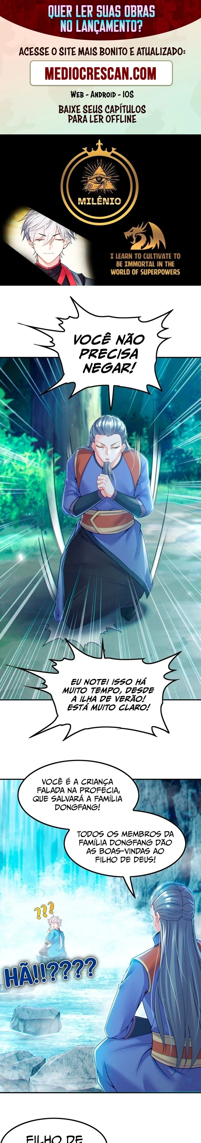 Aprendi a Cultivar Para Ser Imortal no Mundo dos Superpoderes Capitulo 54 Pagina 1