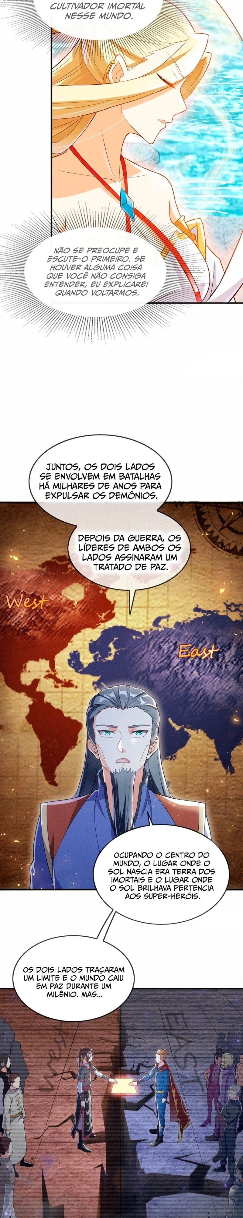 Aprendi a Cultivar Para Ser Imortal no Mundo dos Superpoderes Capitulo 54 Pagina 4