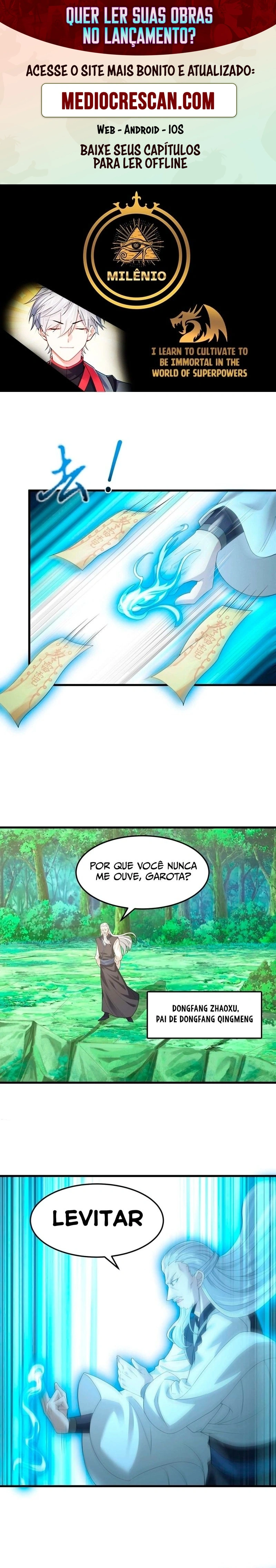 Aprendi a Cultivar Para Ser Imortal no Mundo dos Superpoderes Capitulo 6 Pagina 1