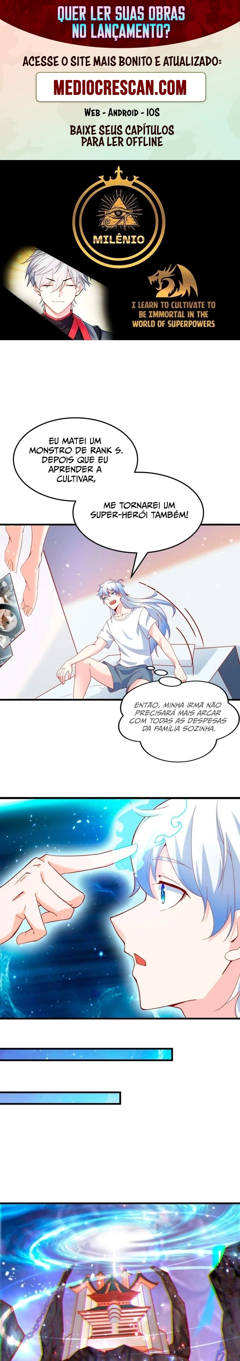 Aprendi a Cultivar Para Ser Imortal no Mundo dos Superpoderes Capitulo 7 Pagina 1