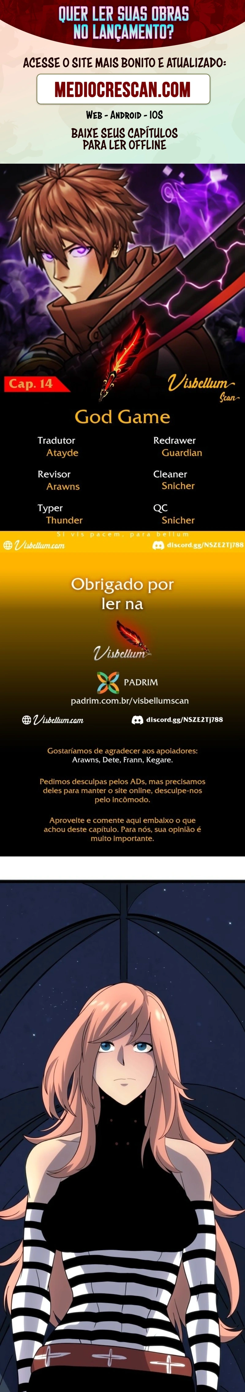 Deus do jogo Capitulo 14 Pagina 1