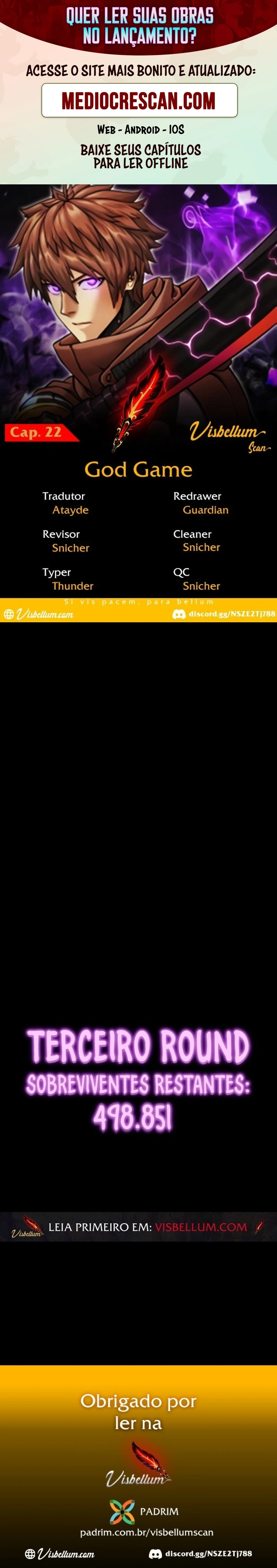Deus do jogo Capitulo 22 Pagina 1