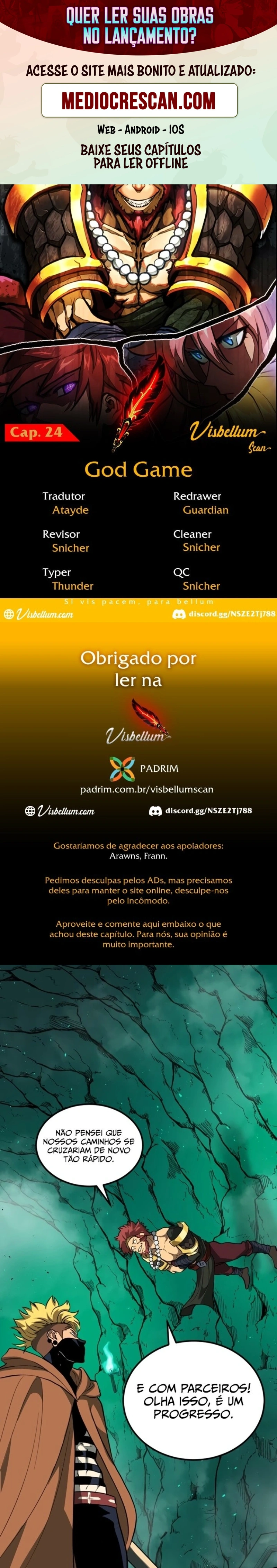 Deus do jogo Capitulo 24 Pagina 1