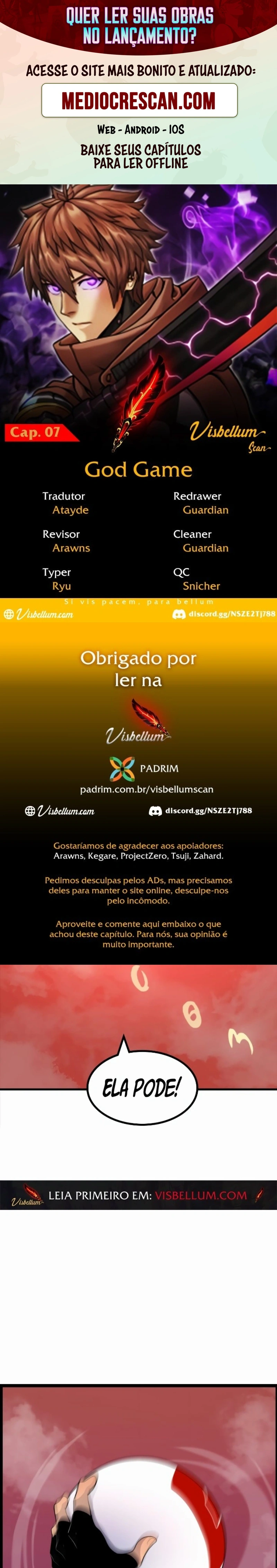 Deus do jogo Capitulo 7 Pagina 1