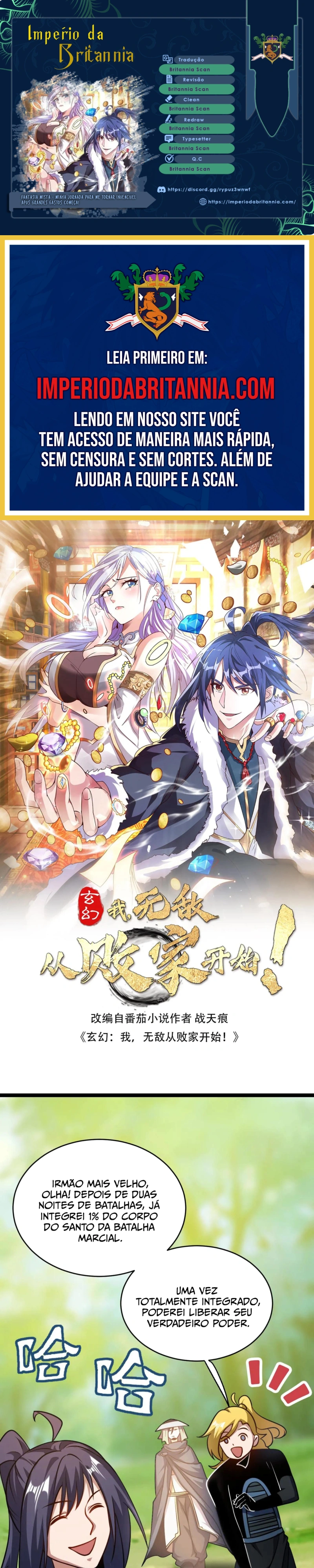 Fantasia Mista – Minha Jornada para me Tornar Invencível após Grandes Gastos Começa! Capitulo 92 Pagina 1