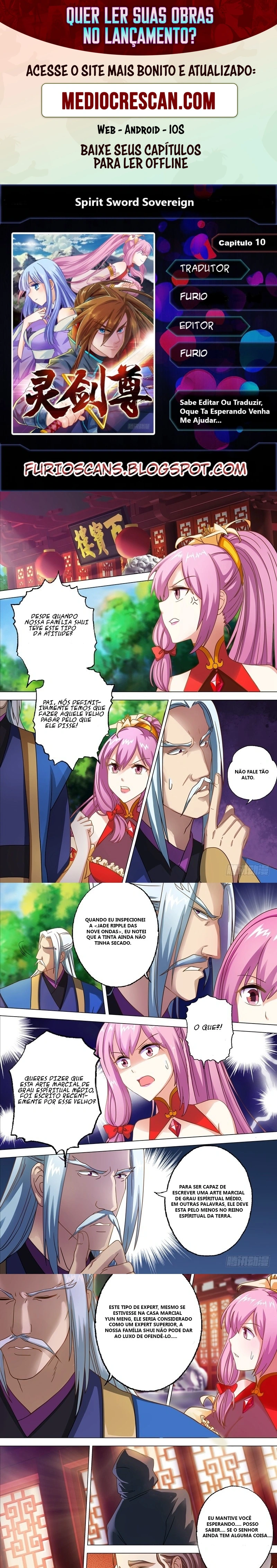 Mestre da Espada Espiritual Capitulo 10 Pagina 1