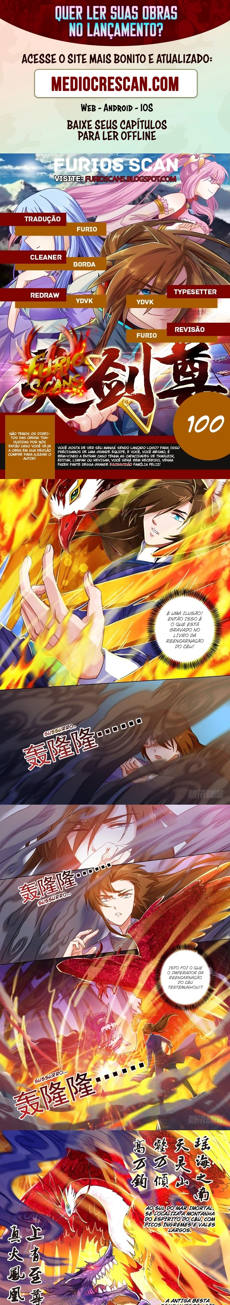 Mestre da Espada Espiritual Capitulo 100 Pagina 1