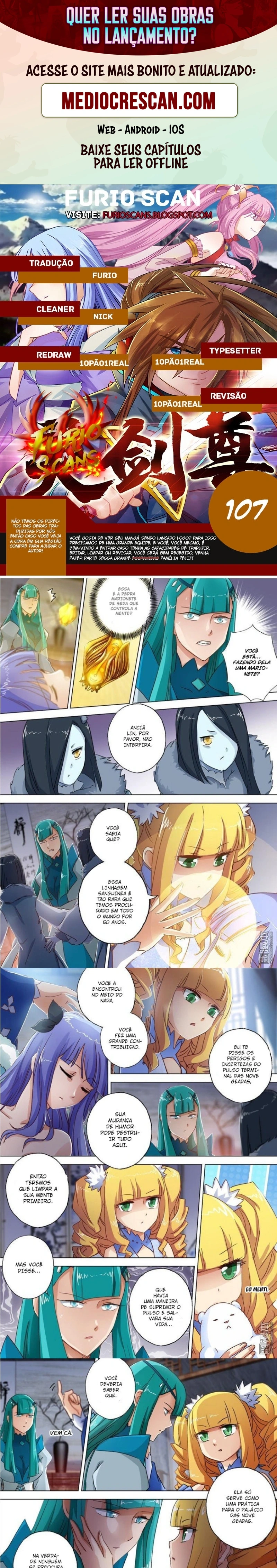 Mestre da Espada Espiritual Capitulo 107 Pagina 1