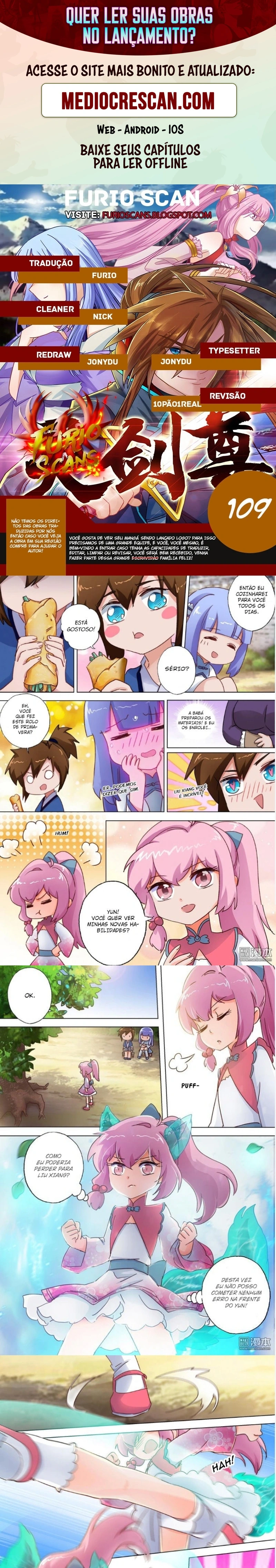 Mestre da Espada Espiritual Capitulo 109 Pagina 1