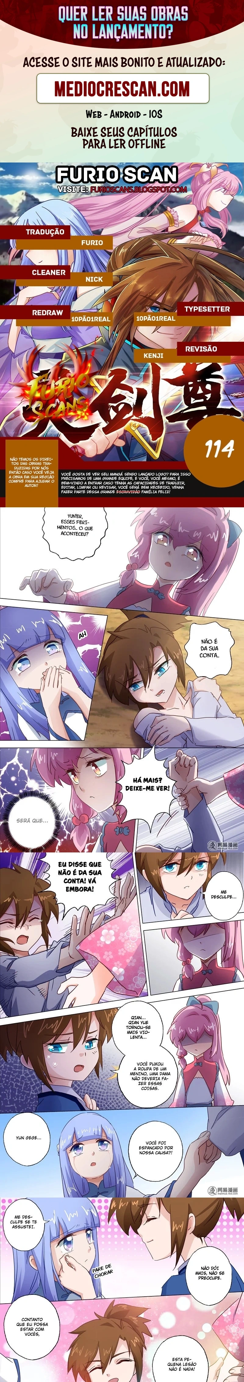 Mestre da Espada Espiritual Capitulo 114 Pagina 1