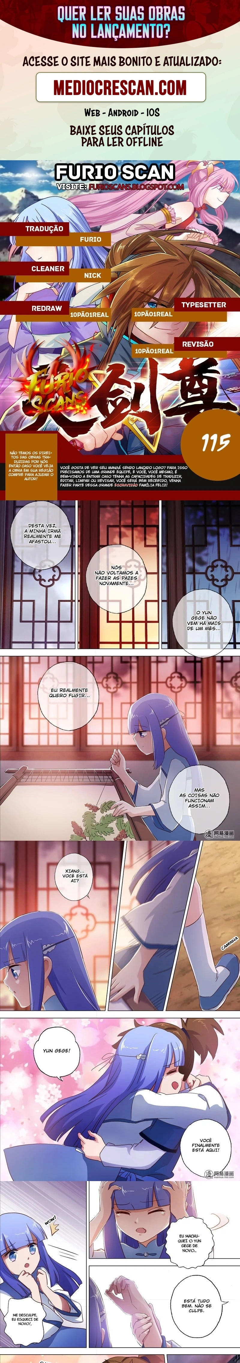 Mestre da Espada Espiritual Capitulo 115 Pagina 1