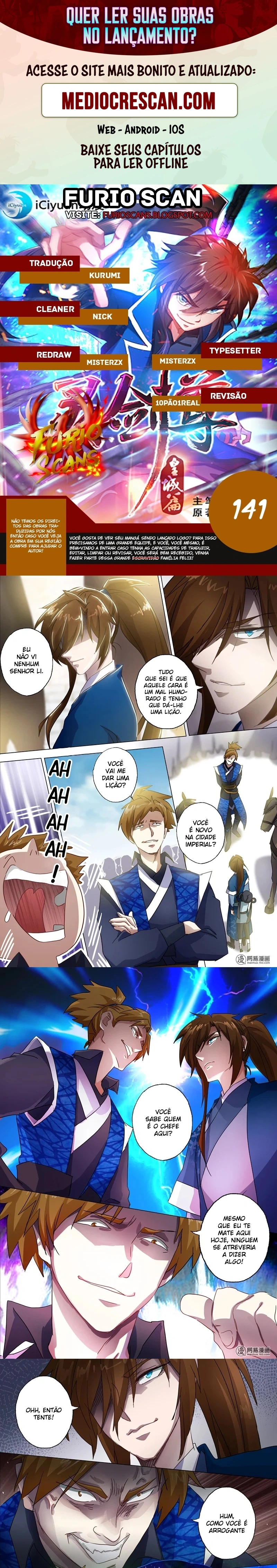 Mestre da Espada Espiritual Capitulo 141 Pagina 1