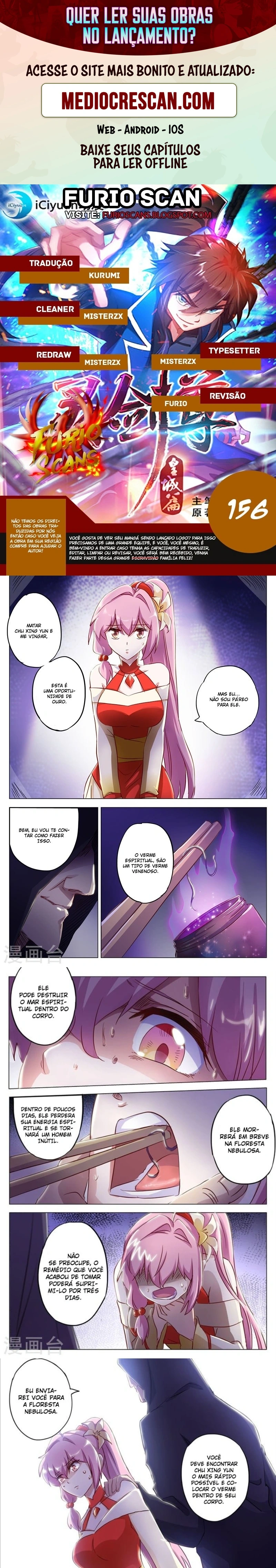 Mestre da Espada Espiritual Capitulo 156 Pagina 1