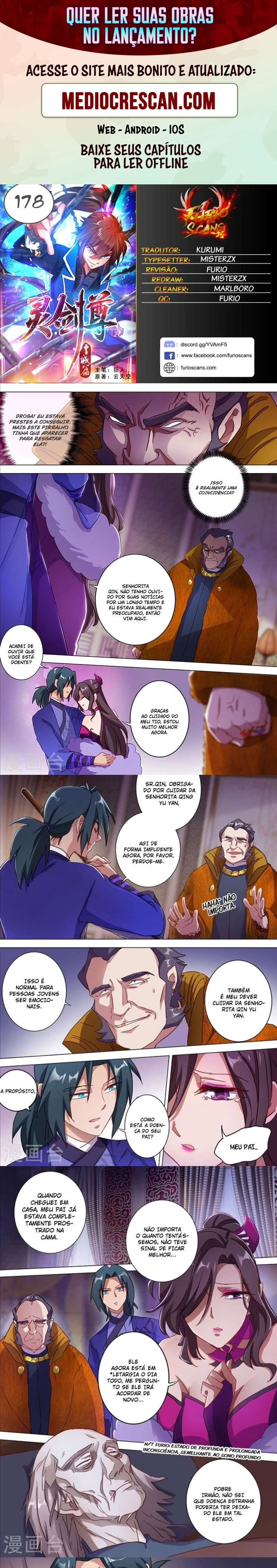 Mestre da Espada Espiritual Capitulo 178 Pagina 1