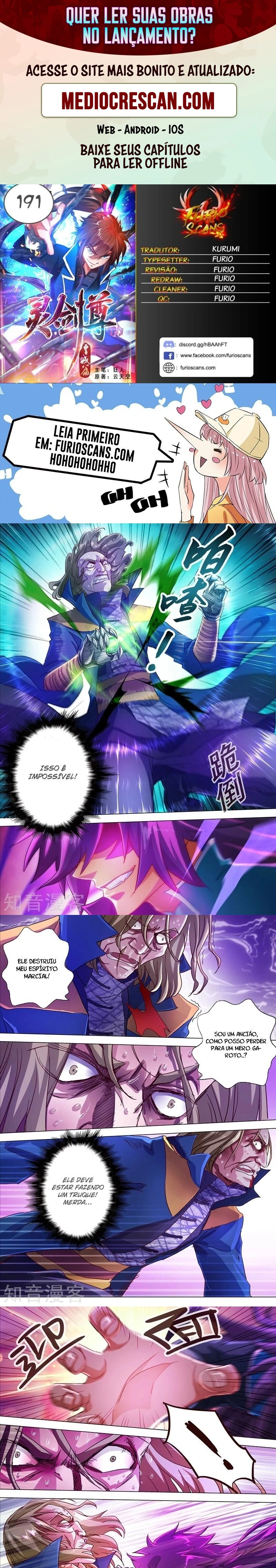 Mestre da Espada Espiritual Capitulo 191 Pagina 1