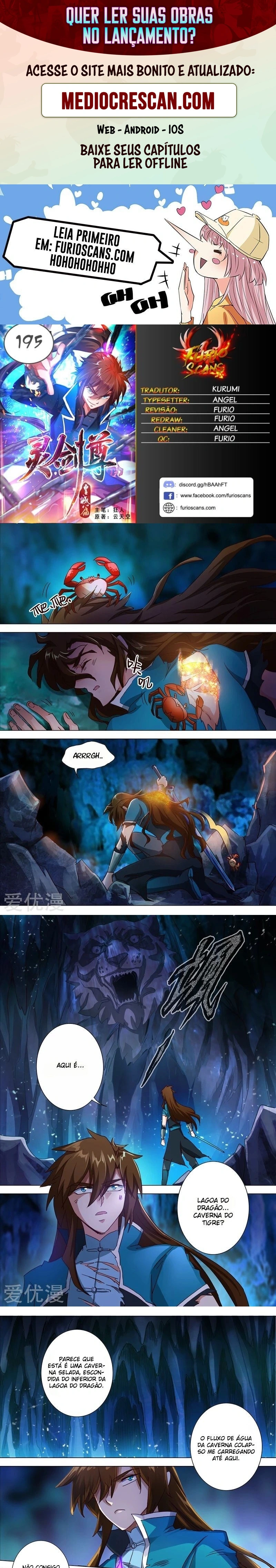 Mestre da Espada Espiritual Capitulo 195 Pagina 1