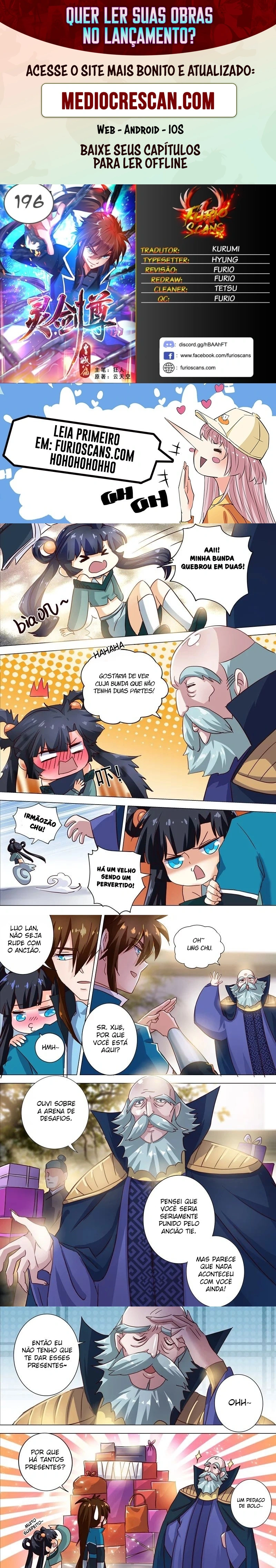 Mestre da Espada Espiritual Capitulo 196 Pagina 1