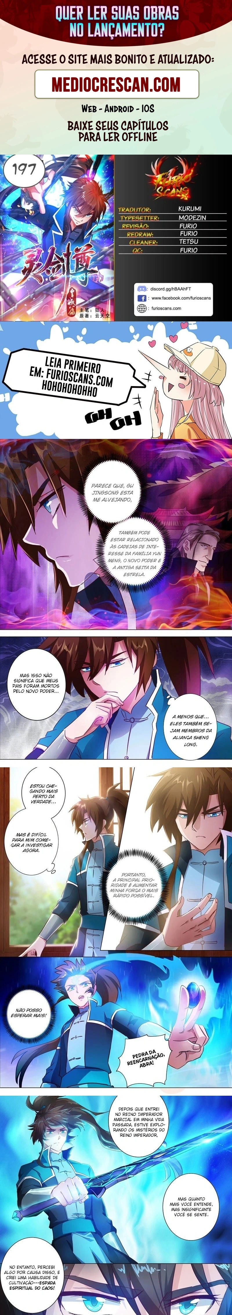 Mestre da Espada Espiritual Capitulo 197 Pagina 1