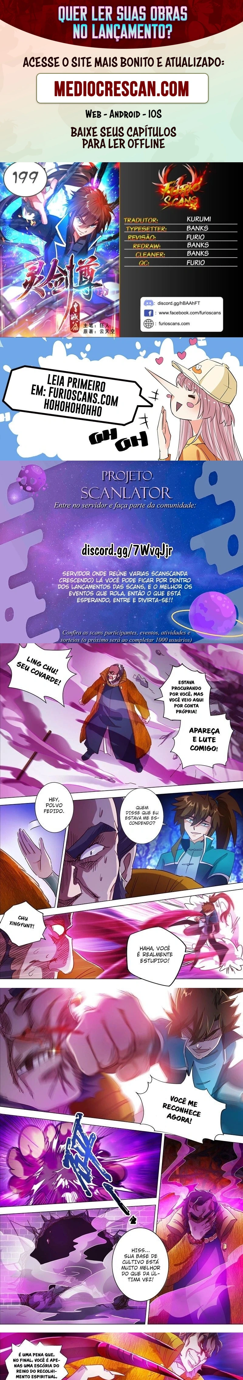 Mestre da Espada Espiritual Capitulo 199 Pagina 1