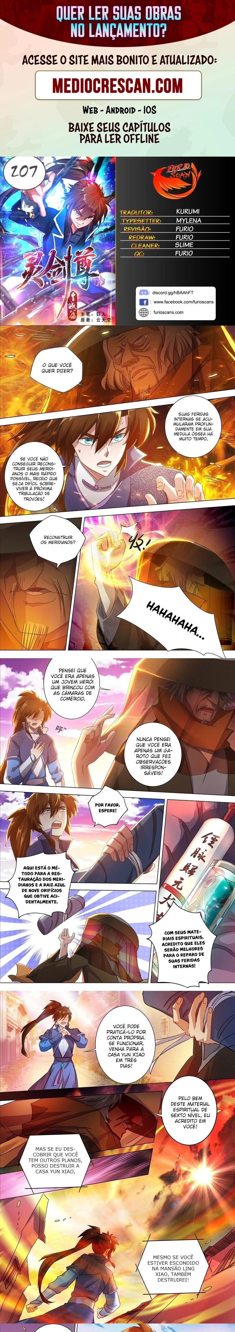 Mestre da Espada Espiritual Capitulo 207 Pagina 1