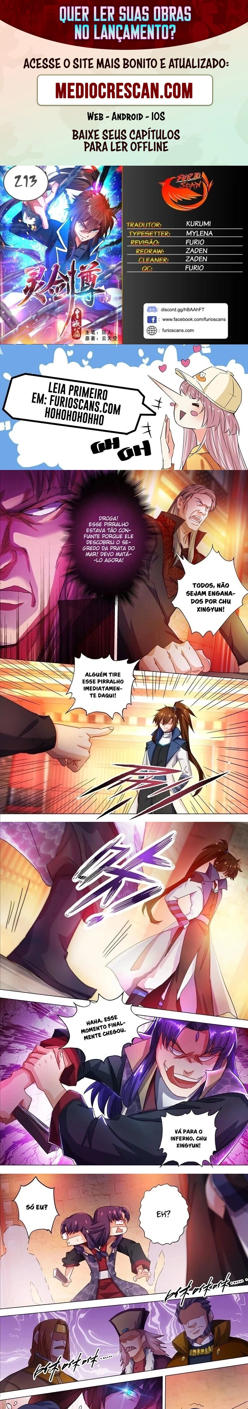 Mestre da Espada Espiritual Capitulo 213 Pagina 1