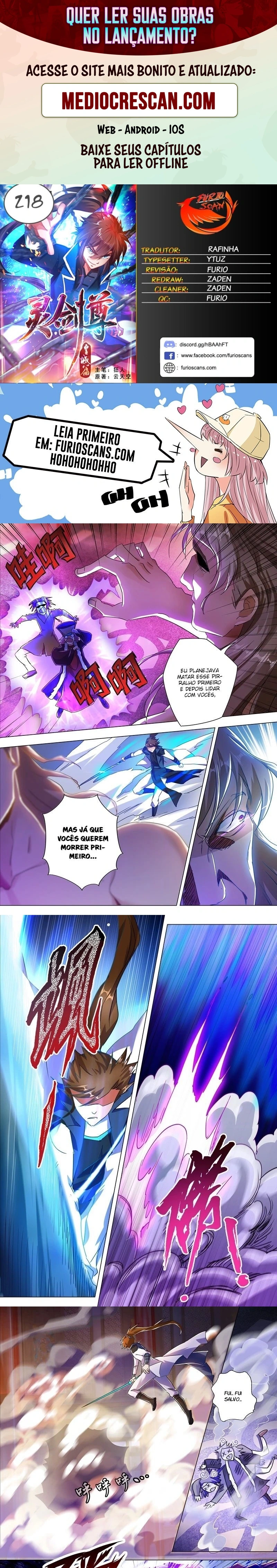 Mestre da Espada Espiritual Capitulo 218 Pagina 1