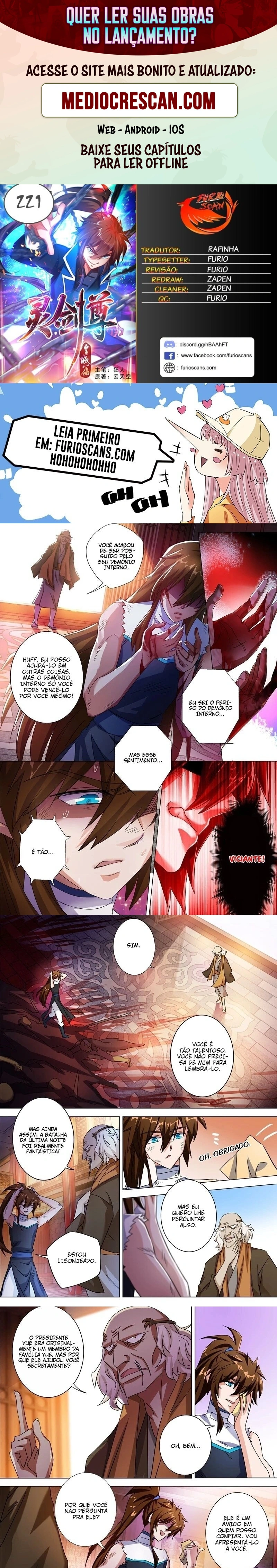 Mestre da Espada Espiritual Capitulo 221 Pagina 1