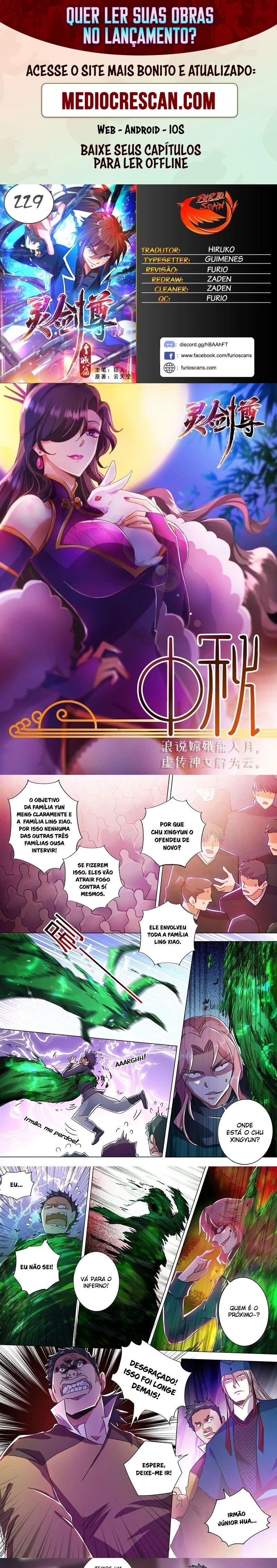 Mestre da Espada Espiritual Capitulo 229 Pagina 1