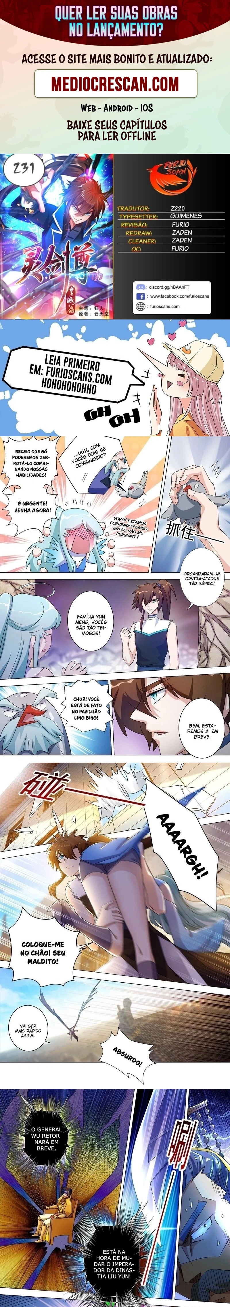 Mestre da Espada Espiritual Capitulo 231 Pagina 1