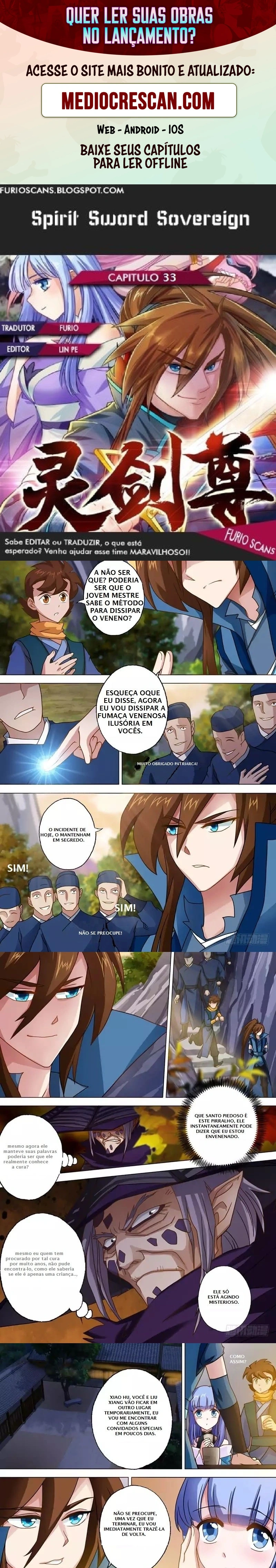 Mestre da Espada Espiritual Capitulo 33 Pagina 1
