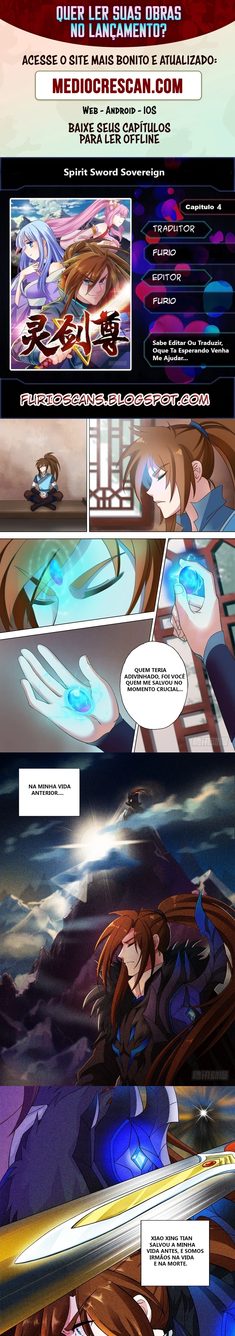 Mestre da Espada Espiritual Capitulo 4 Pagina 1