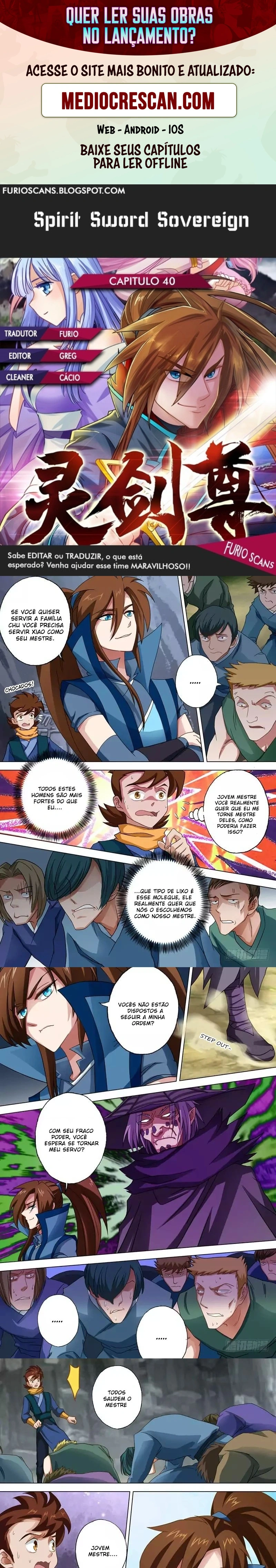 Mestre da Espada Espiritual Capitulo 40 Pagina 1