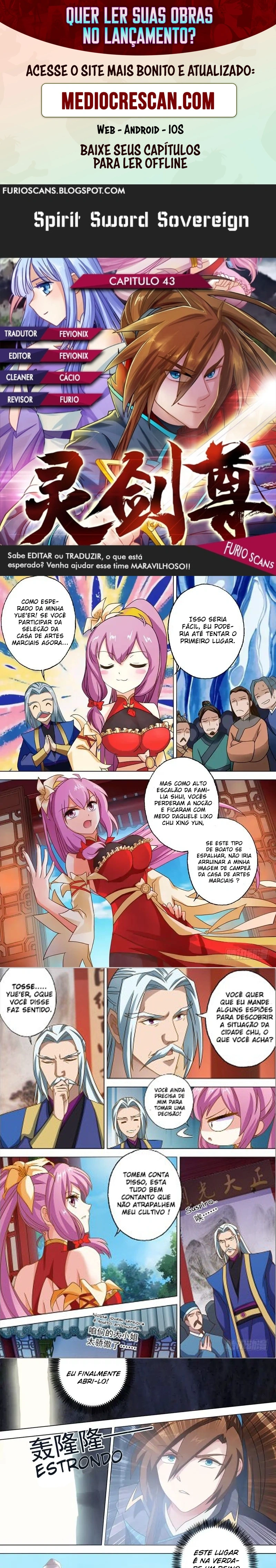 Mestre da Espada Espiritual Capitulo 43 Pagina 1