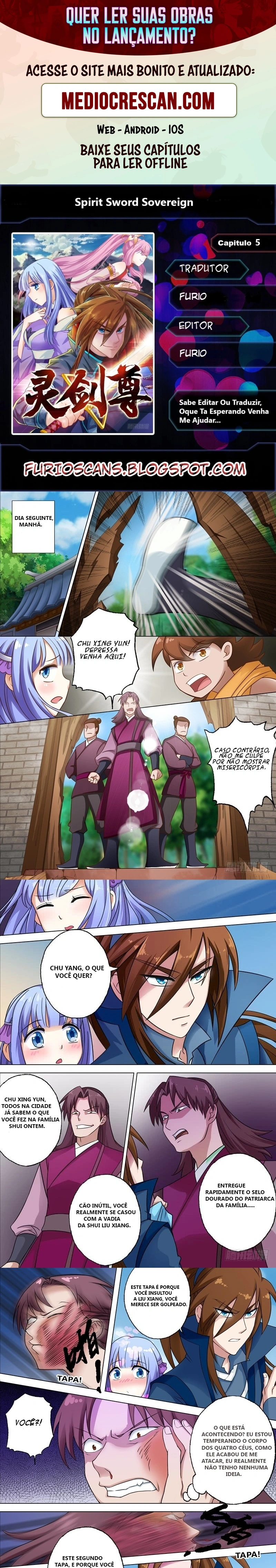 Mestre da Espada Espiritual Capitulo 5 Pagina 1