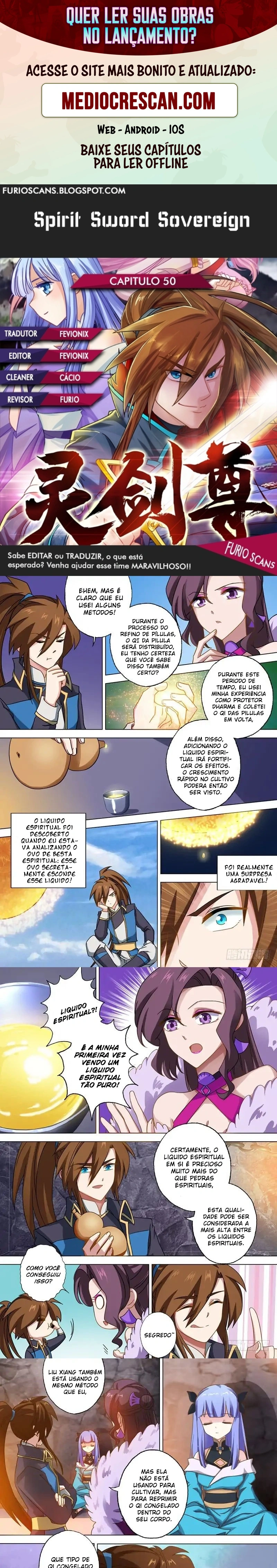 Mestre da Espada Espiritual Capitulo 50 Pagina 1