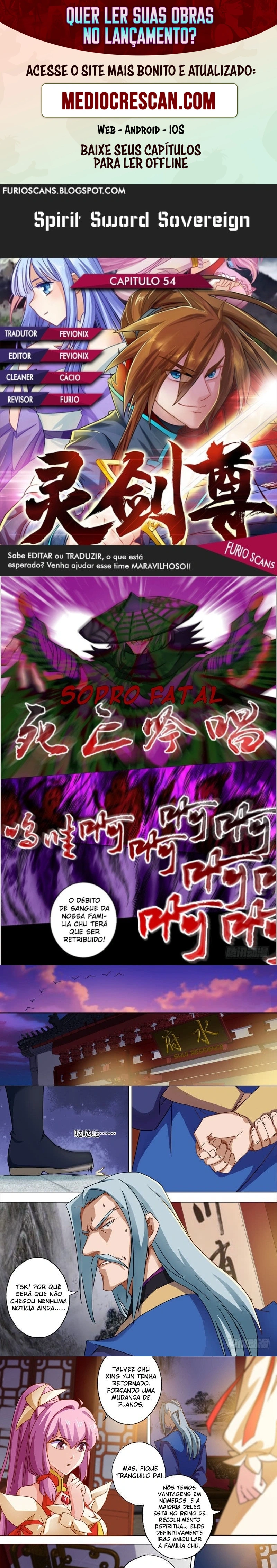 Mestre da Espada Espiritual Capitulo 54 Pagina 1