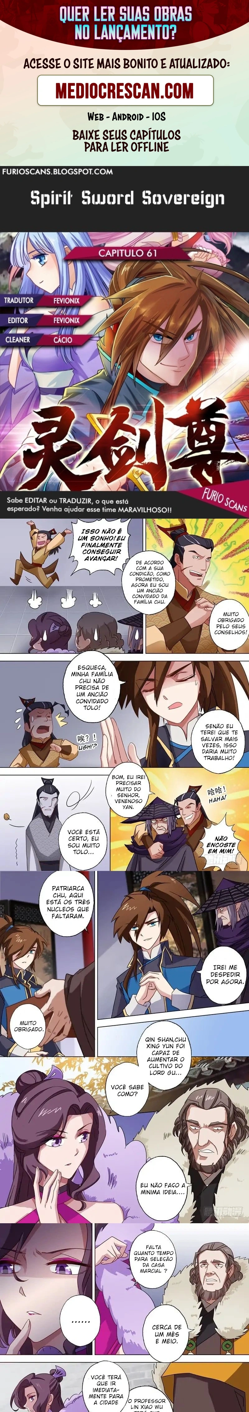 Mestre da Espada Espiritual Capitulo 61 Pagina 1