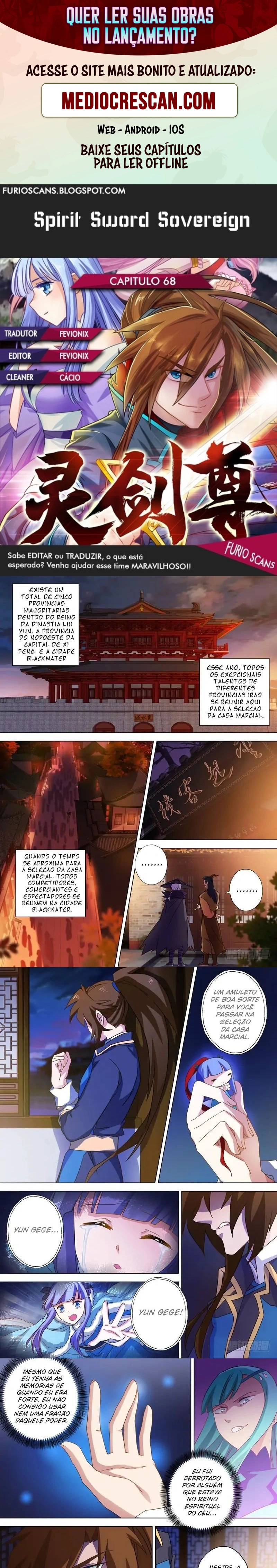 Mestre da Espada Espiritual Capitulo 68 Pagina 1