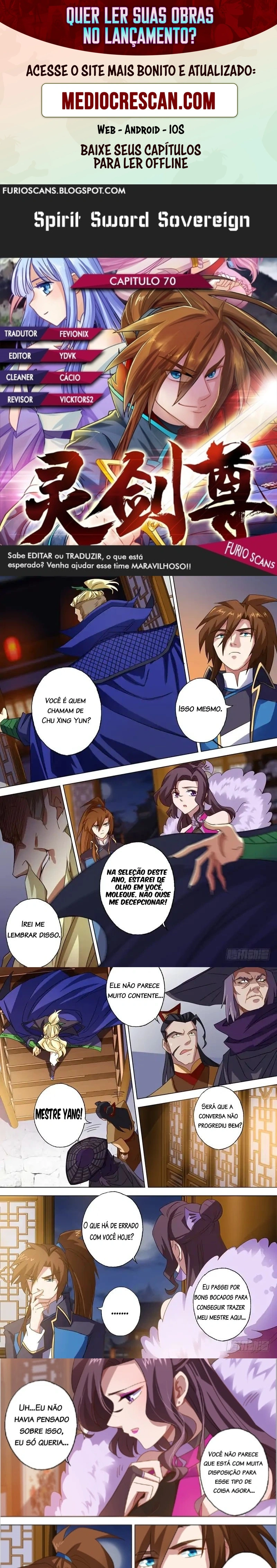 Mestre da Espada Espiritual Capitulo 70 Pagina 1