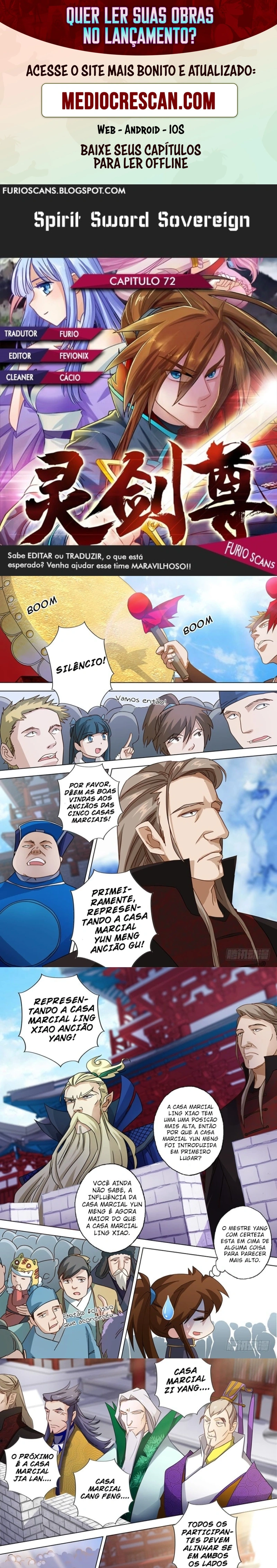 Mestre da Espada Espiritual Capitulo 72 Pagina 1