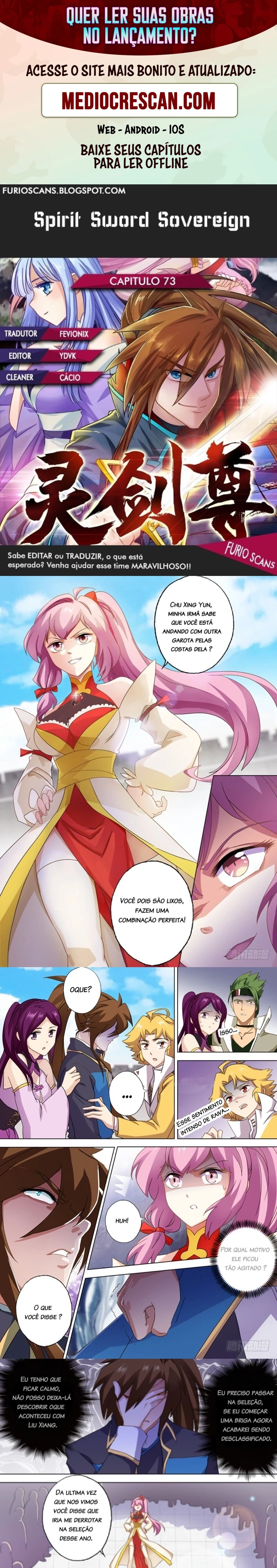 Mestre da Espada Espiritual Capitulo 73 Pagina 1