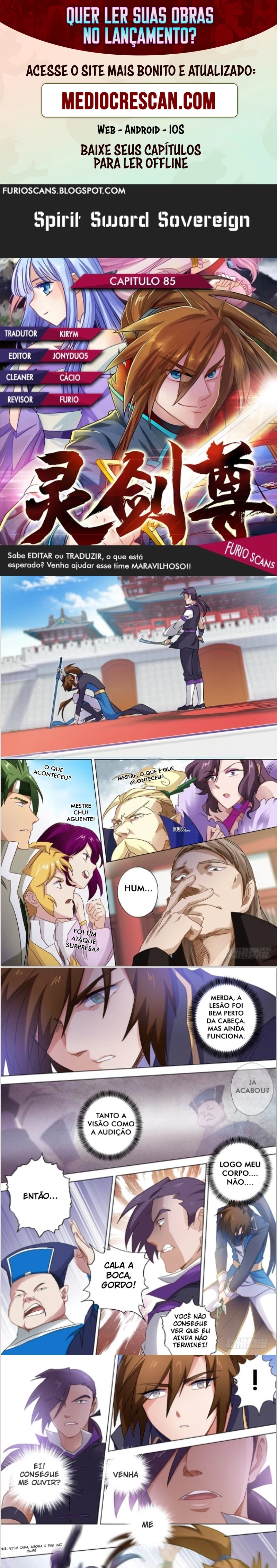 Mestre da Espada Espiritual Capitulo 85 Pagina 1