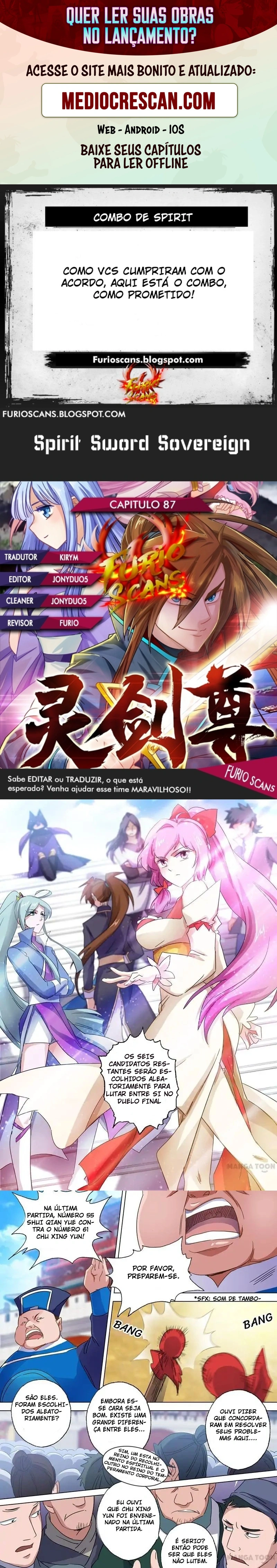 Mestre da Espada Espiritual Capitulo 87 Pagina 1