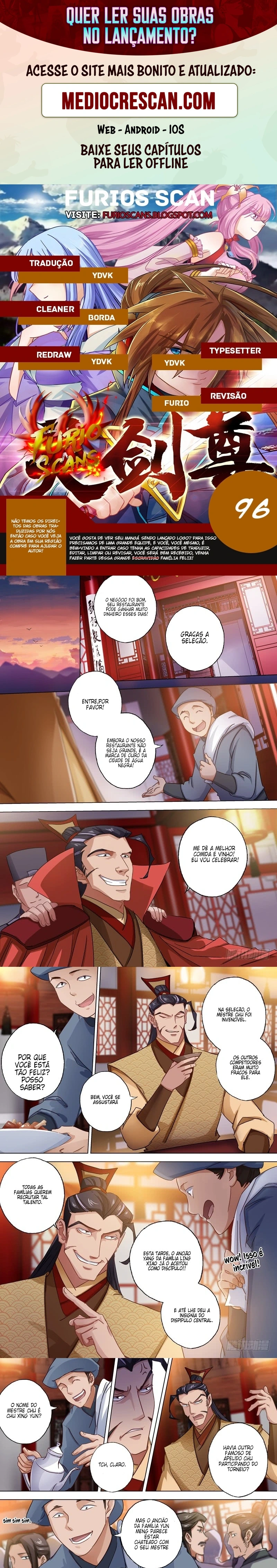 Mestre da Espada Espiritual Capitulo 96 Pagina 1