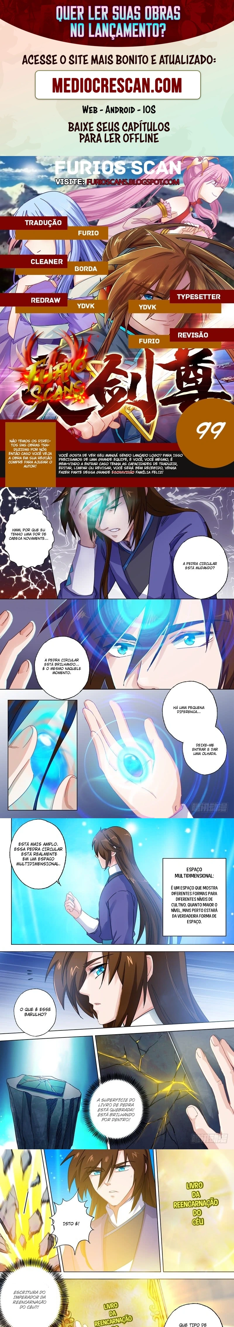 Mestre da Espada Espiritual Capitulo 99 Pagina 1